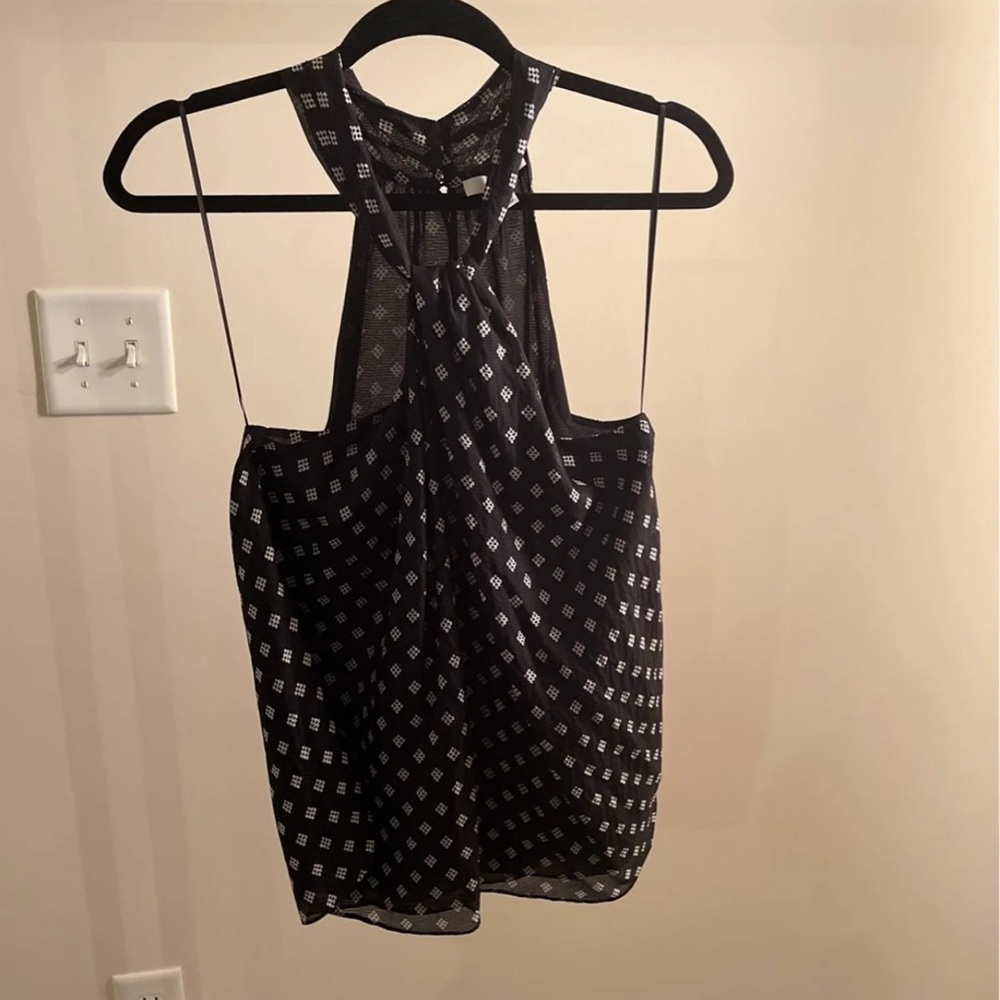 Silk tank top